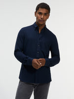 Allan Hemd - schlanke Passform - Button-Down-Kragen